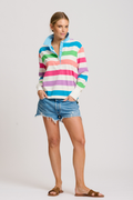 Rugger Rugby Sweatshirt - Summer Multi