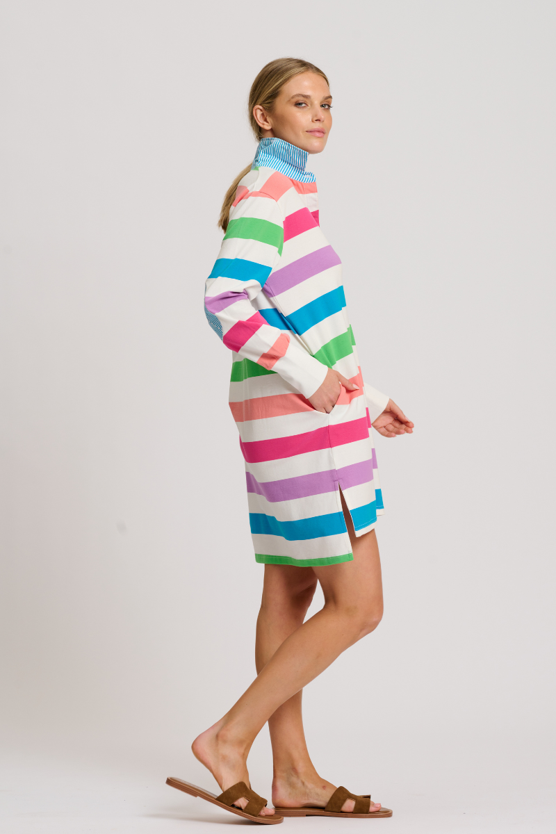 Rugger Rugby Dress - Summer Multi