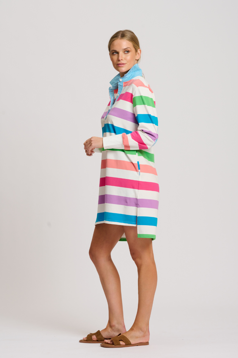 Rugger Rugby Dress - Summer Multi