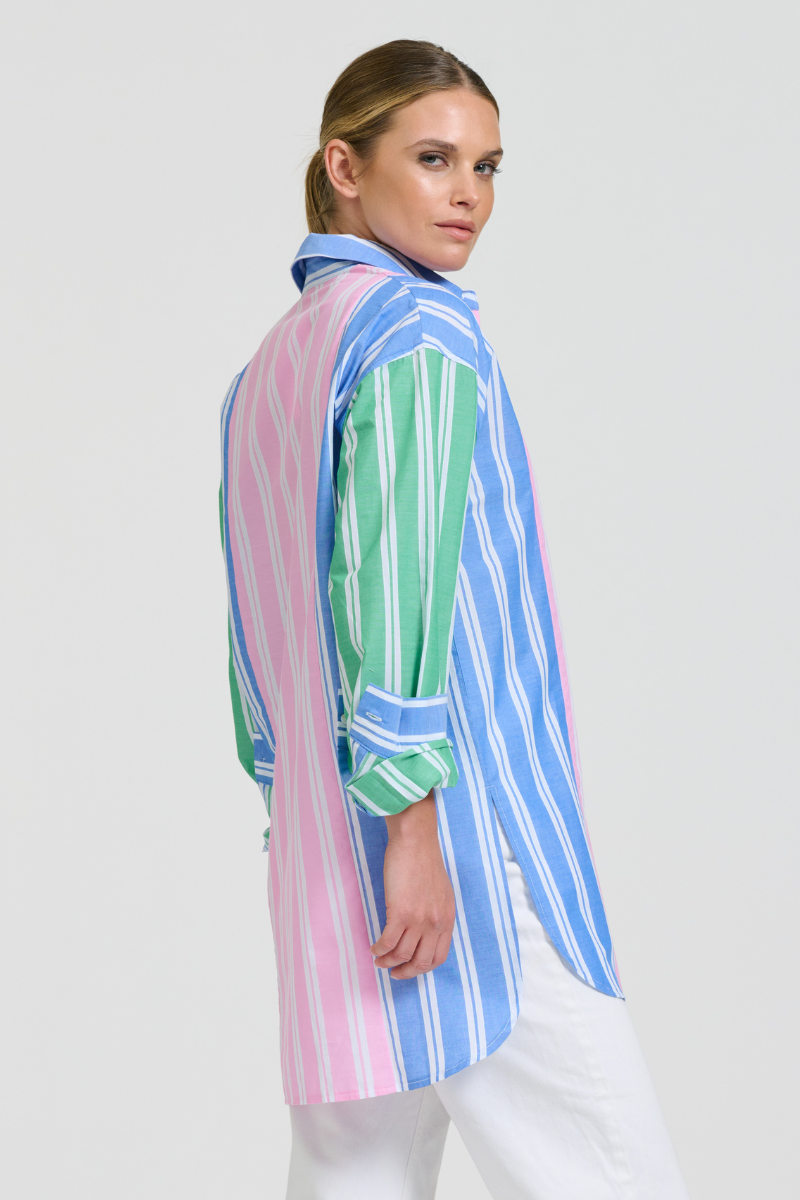 Bijou Boyfriend Shirt Boyfriend Shirt - Stripe Combo