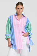Bijou Boyfriend Shirt Boyfriend Shirt - Stripe Combo