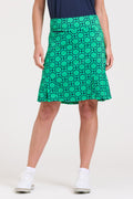 Club Barwon Skort Long - Circle Green/French Navy