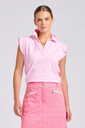The Club Flutter Polo - Ballet Pink