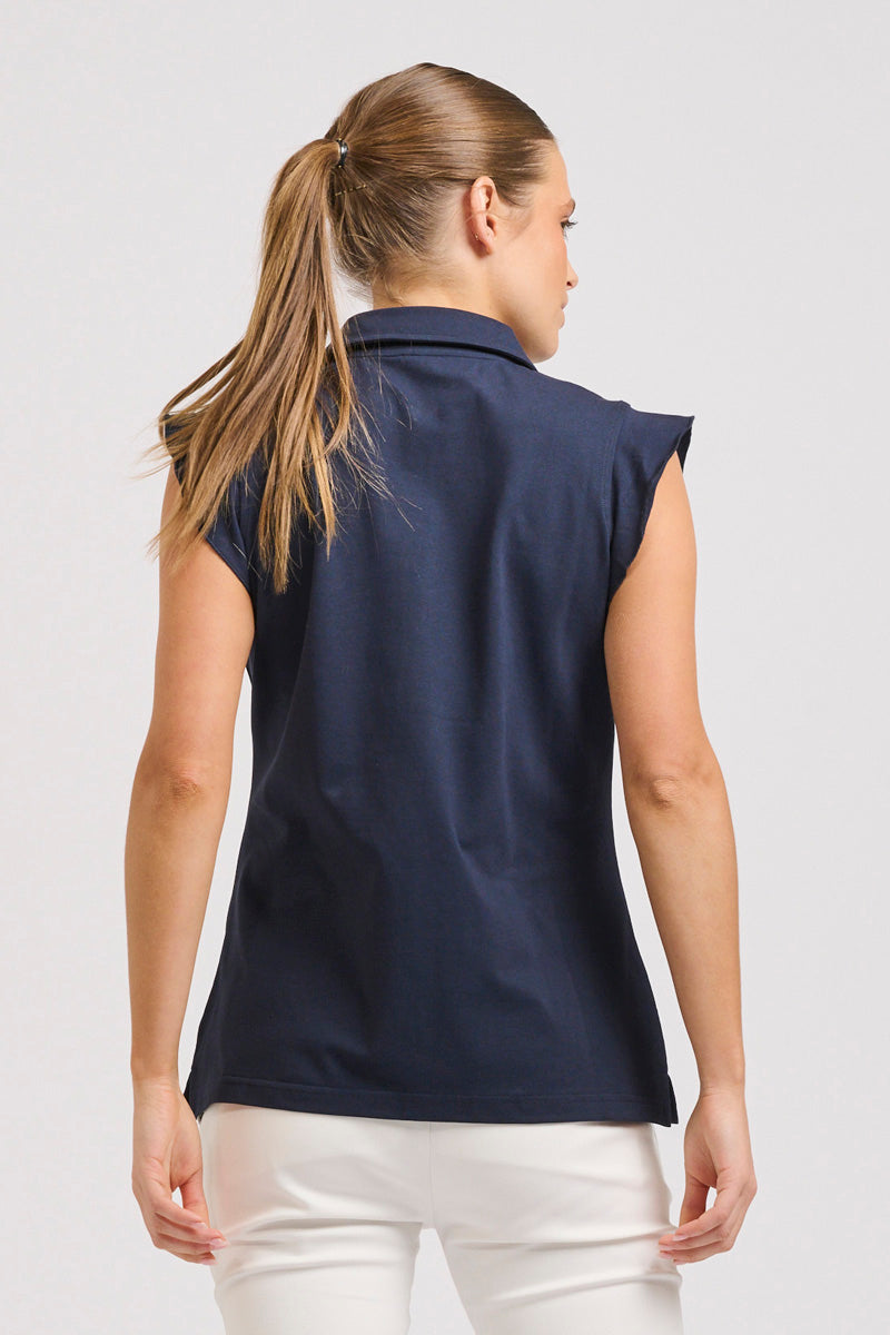 Flutter Polo - French Navy