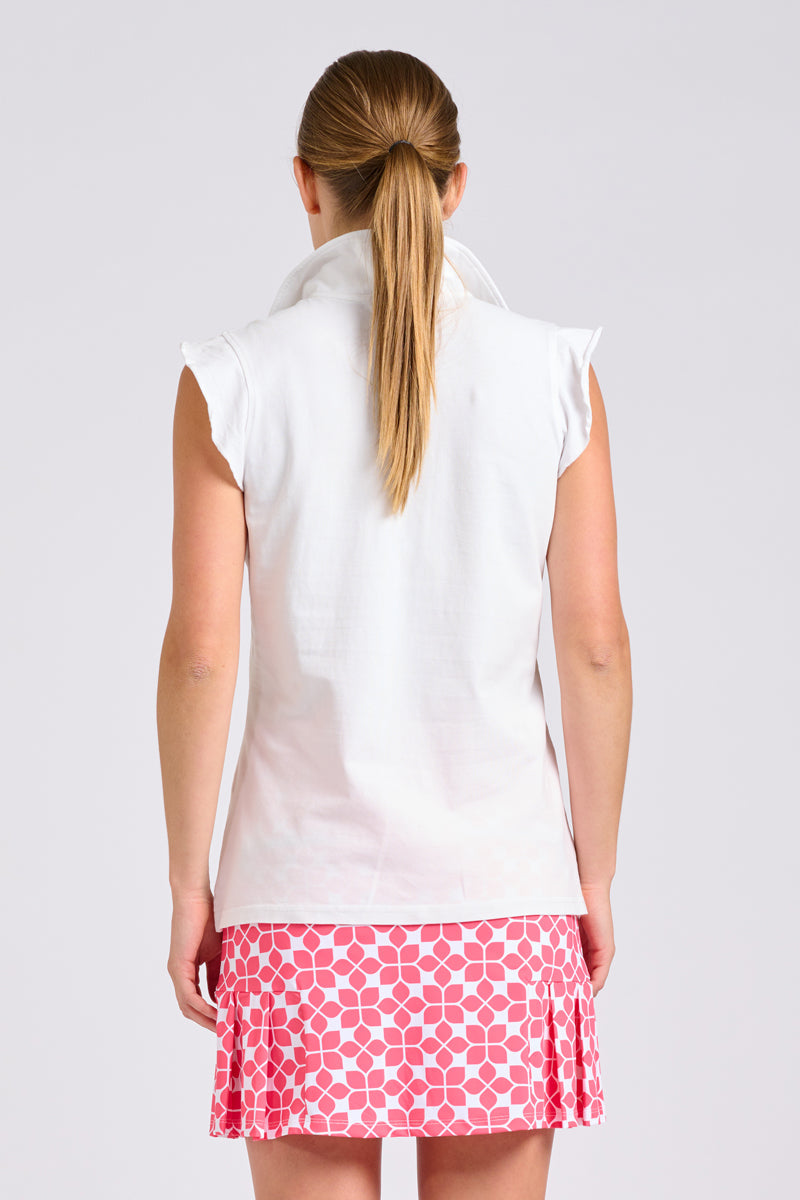 Club Flutter Polo - Club White