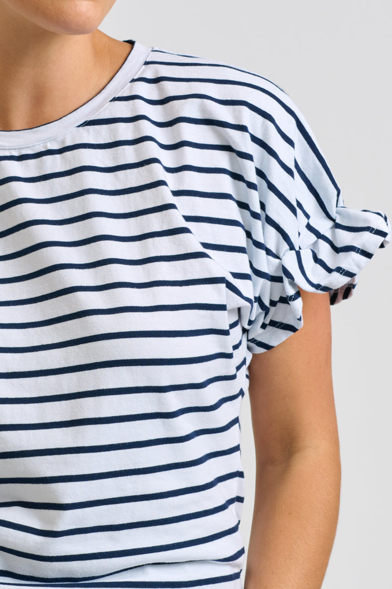 Pippi Tee - Navy Stripe