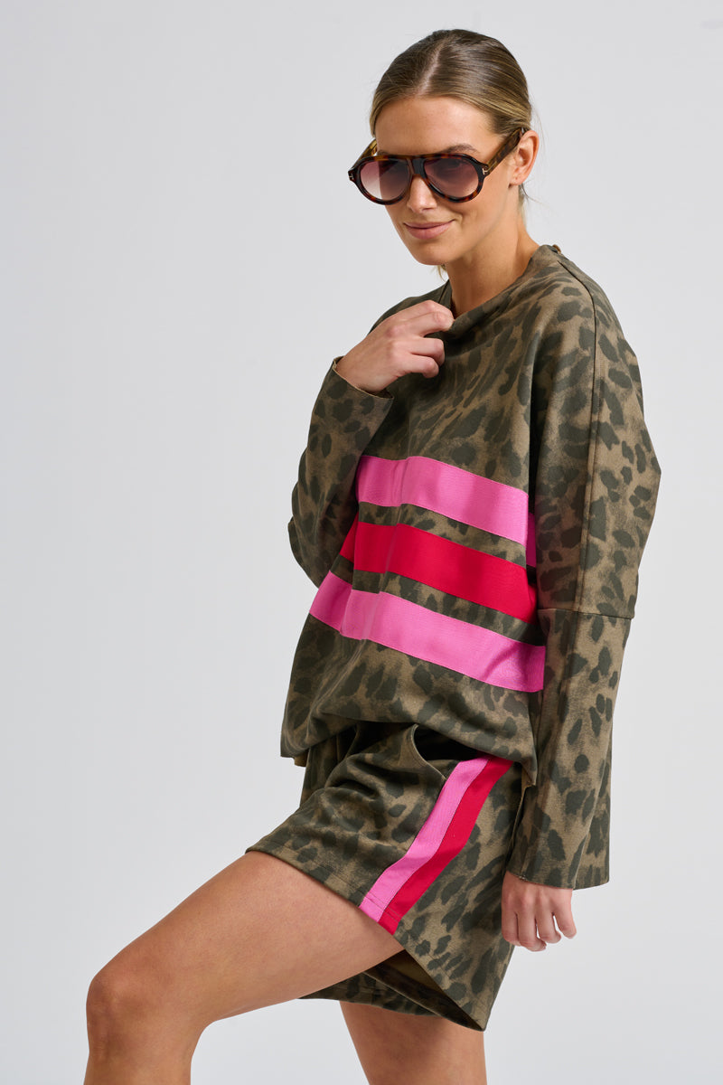 Sarah short - Leopard