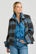 Heston Jacket - Blue Plaid