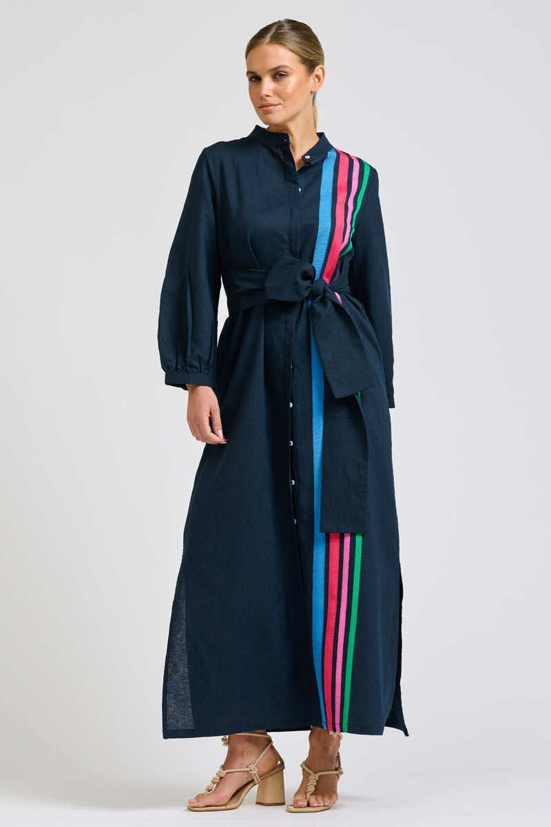 Anna Dress - French Navy