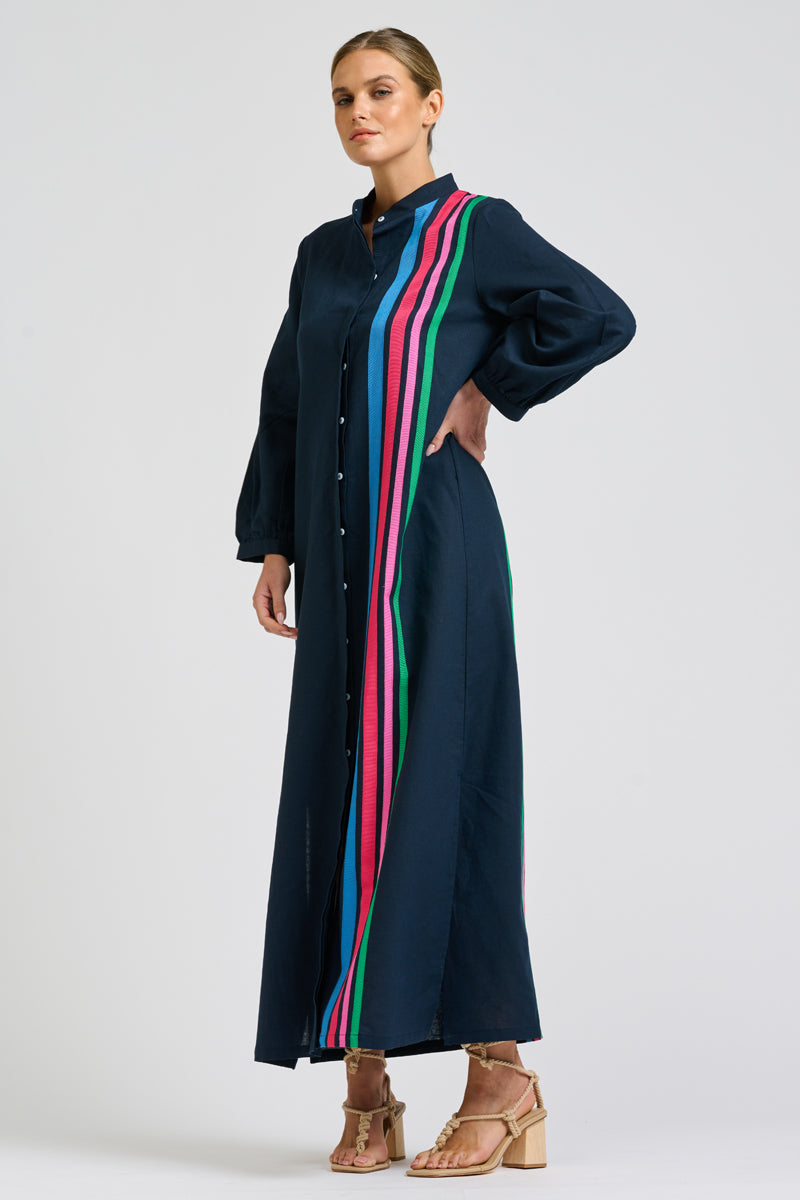 Anna Dress - French Navy