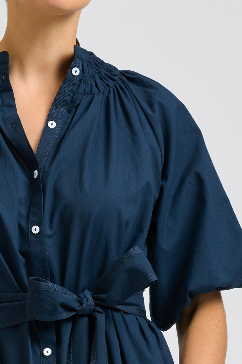 Mattie Dress - French Navy