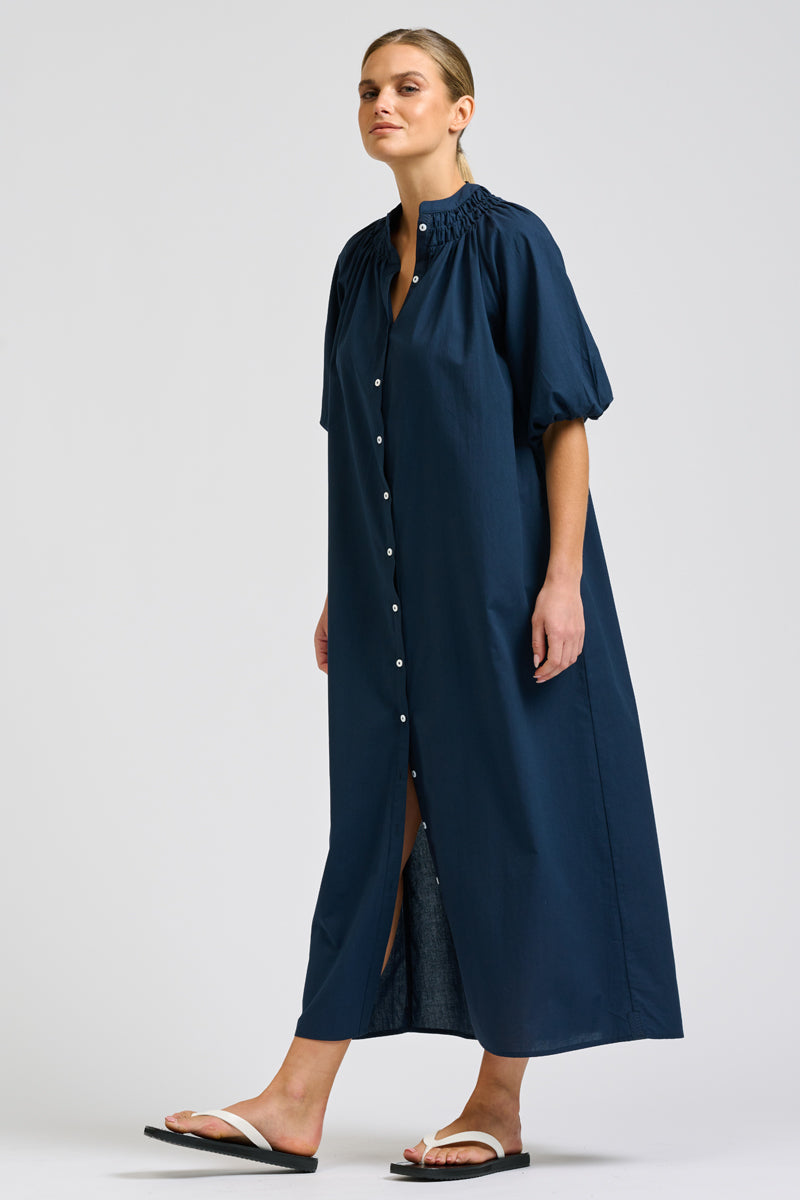 Mattie Dress - French Navy