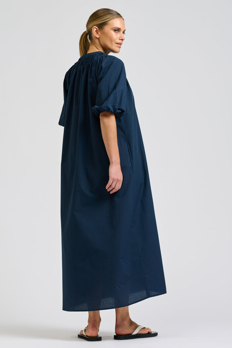 Mattie Dress - French Navy