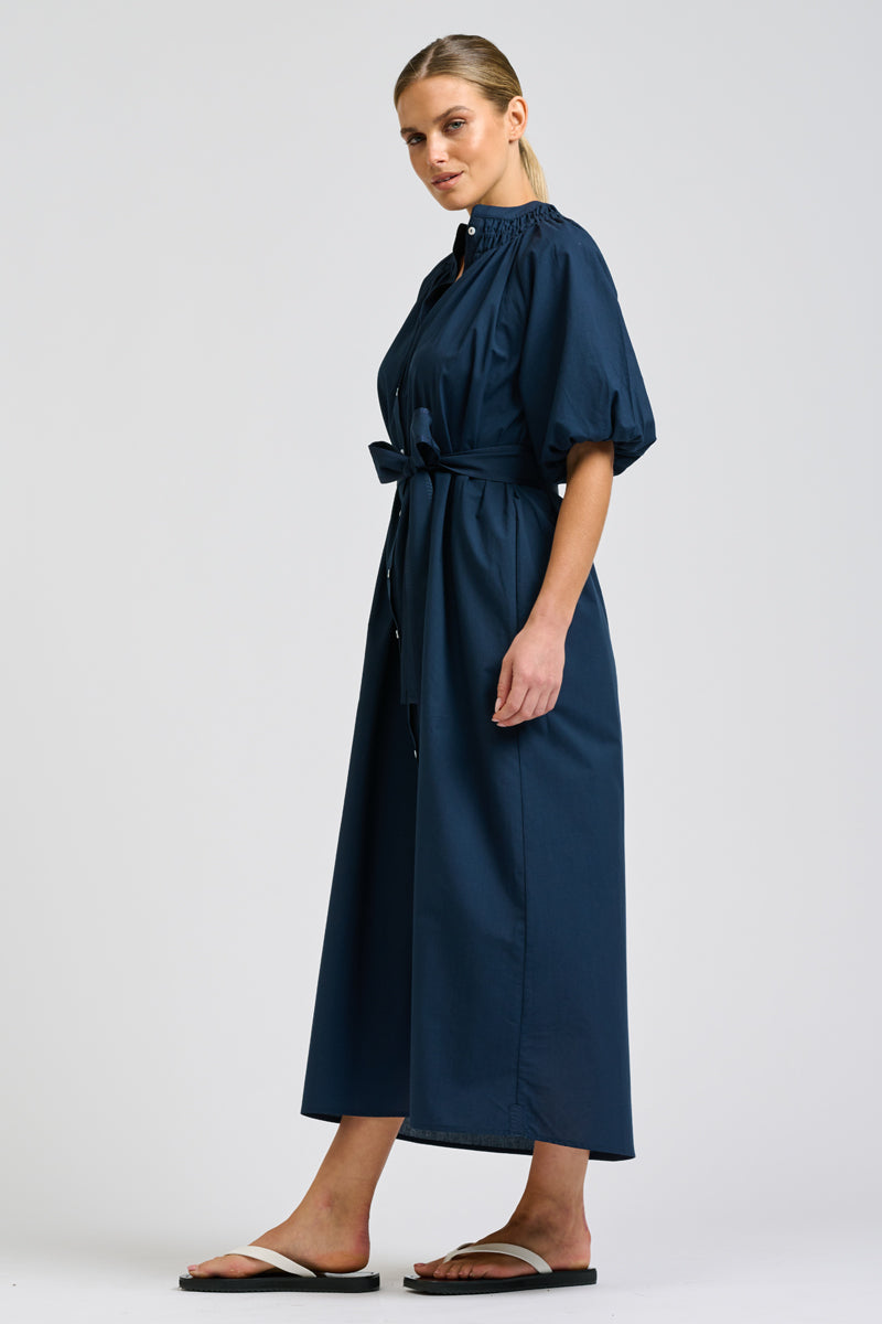 Mattie Dress - French Navy