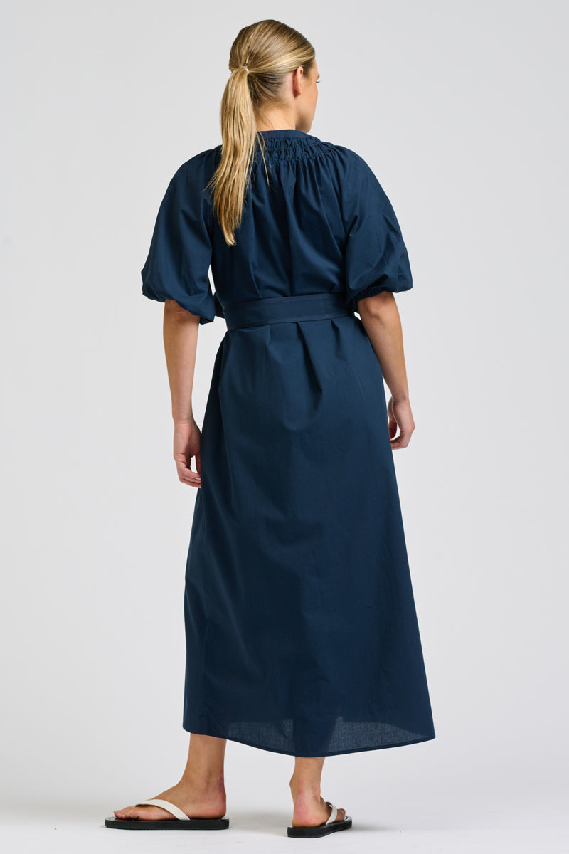 Mattie Dress - French Navy