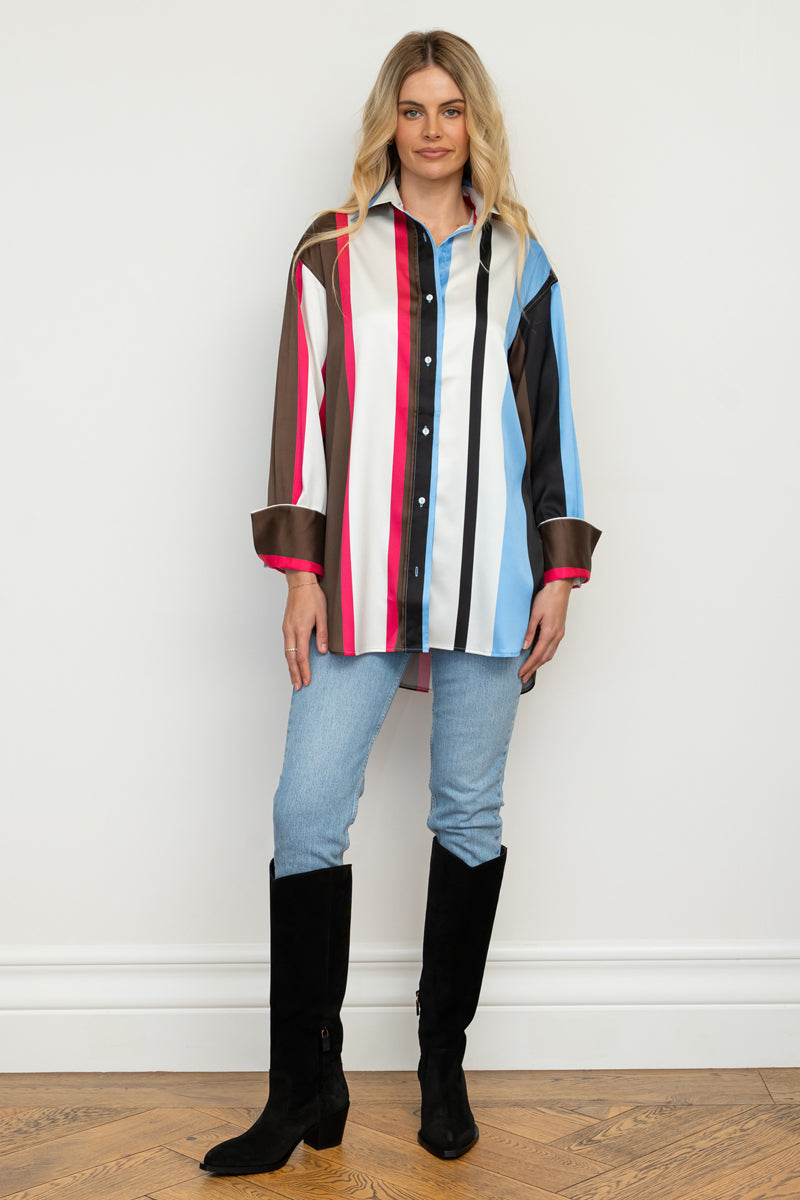 Amelie Boyfriend Shirt - All Sort Print