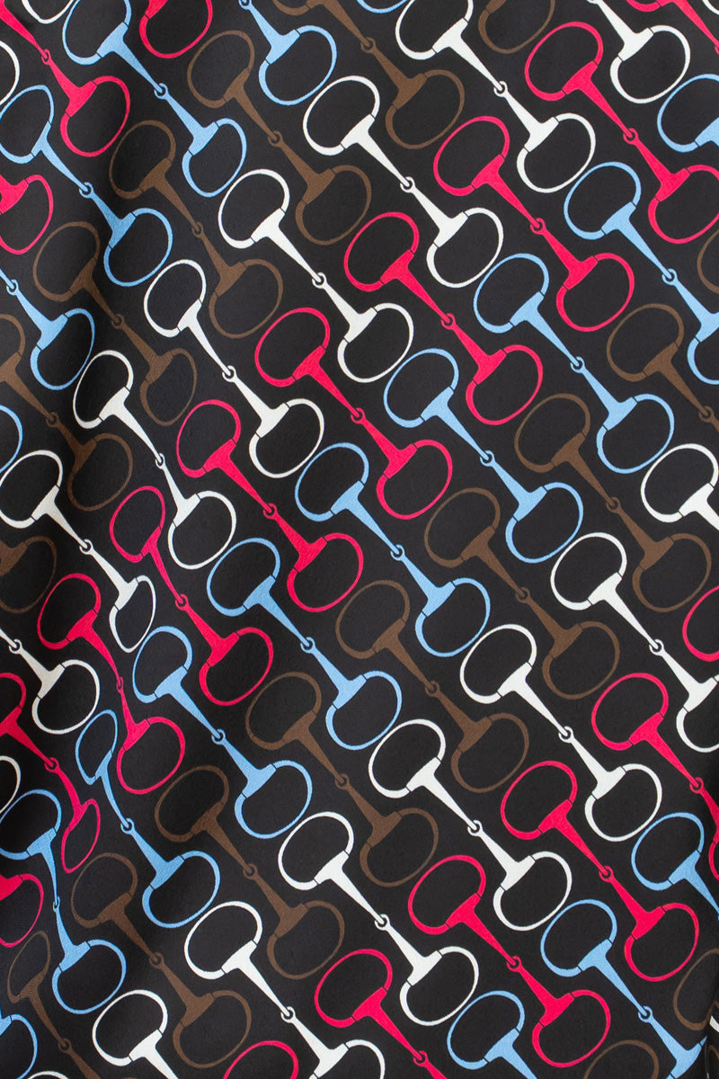 Amelie Boyfriend Shirt - Snaffle Print