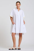 Shirty The Bianca Oversized Shirt Dress - White