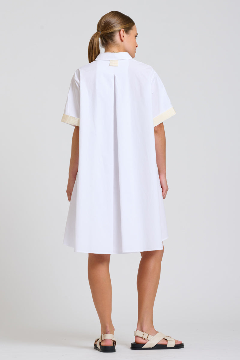 Shirty The Bianca Oversized Shirt Dress - White