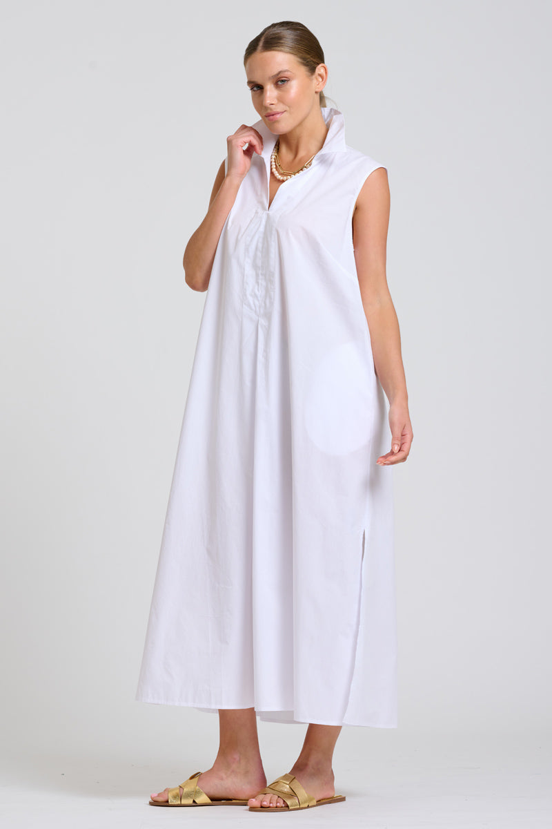 Shirty The Freya Shirt Dress - White