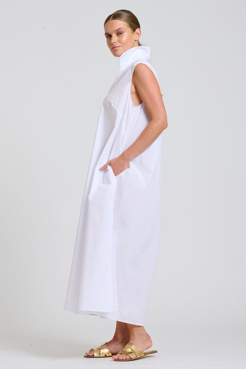 Shirty The Freya Shirt Dress - White