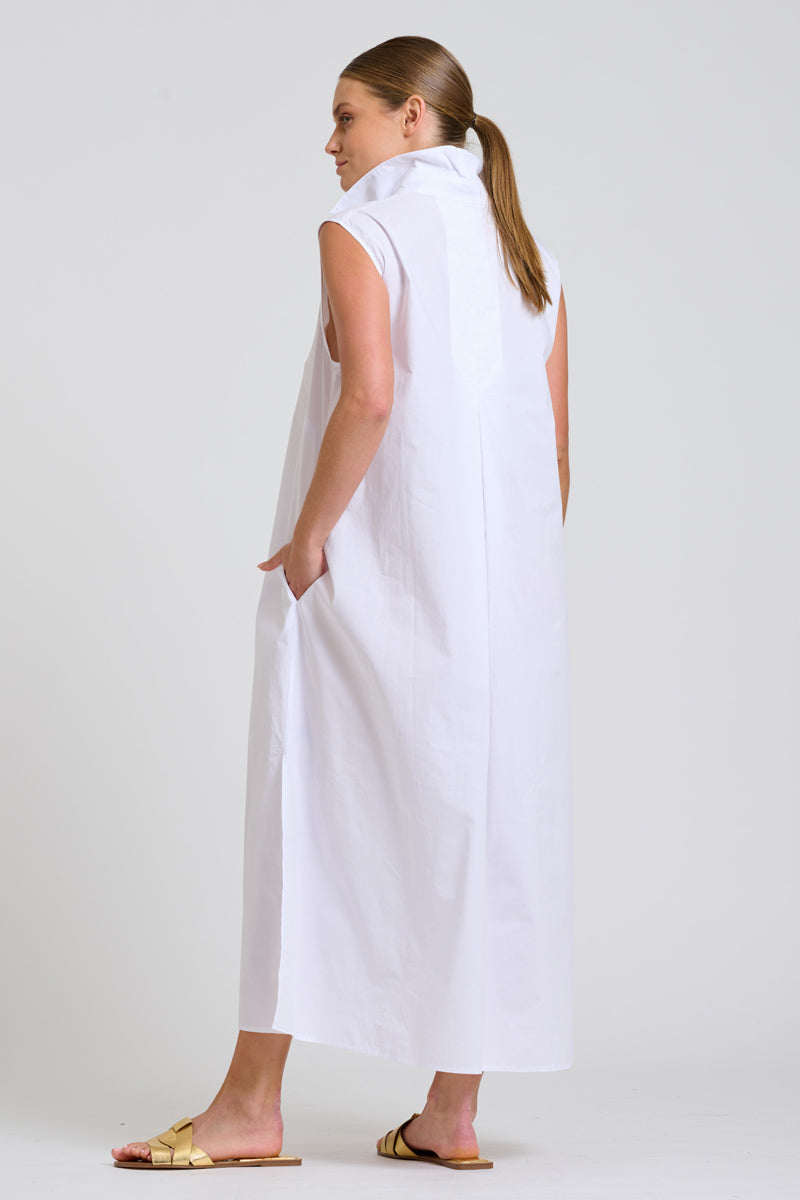 Shirty The Freya Shirt Dress - White