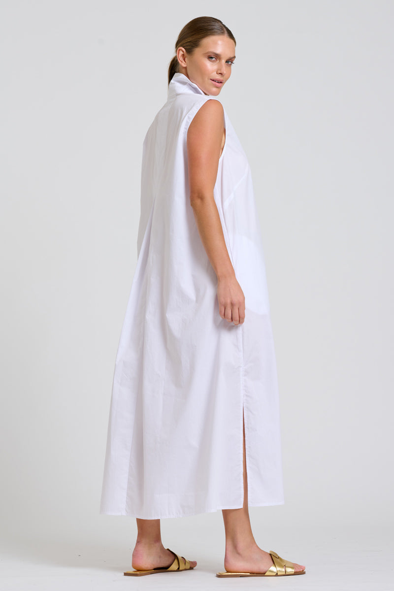 Shirty The Freya Shirt Dress - White