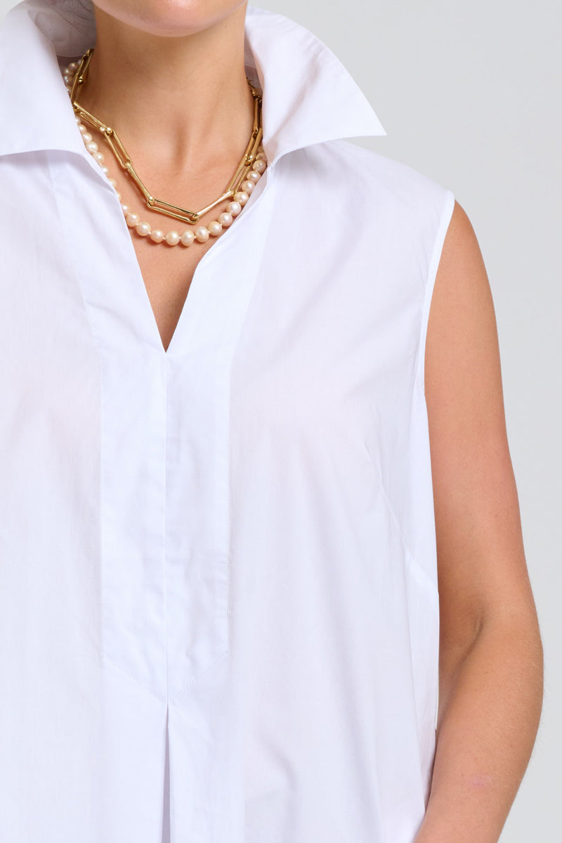 Shirty The Freya Shirt Dress - White