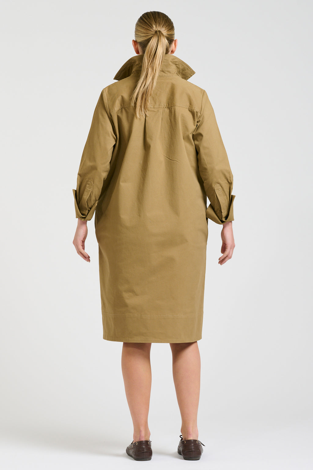 Jane Utility Dress - Tan