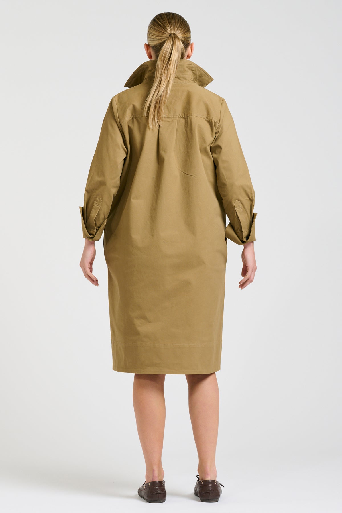 Jane Utility Dress - Tan