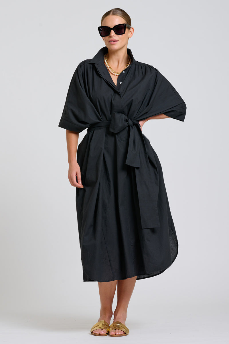 Shirty The Maggie Oversized Dress - Black