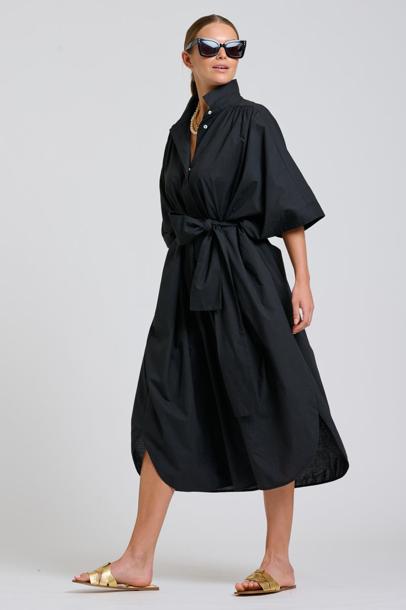 Shirty The Maggie Oversized Dress - Black
