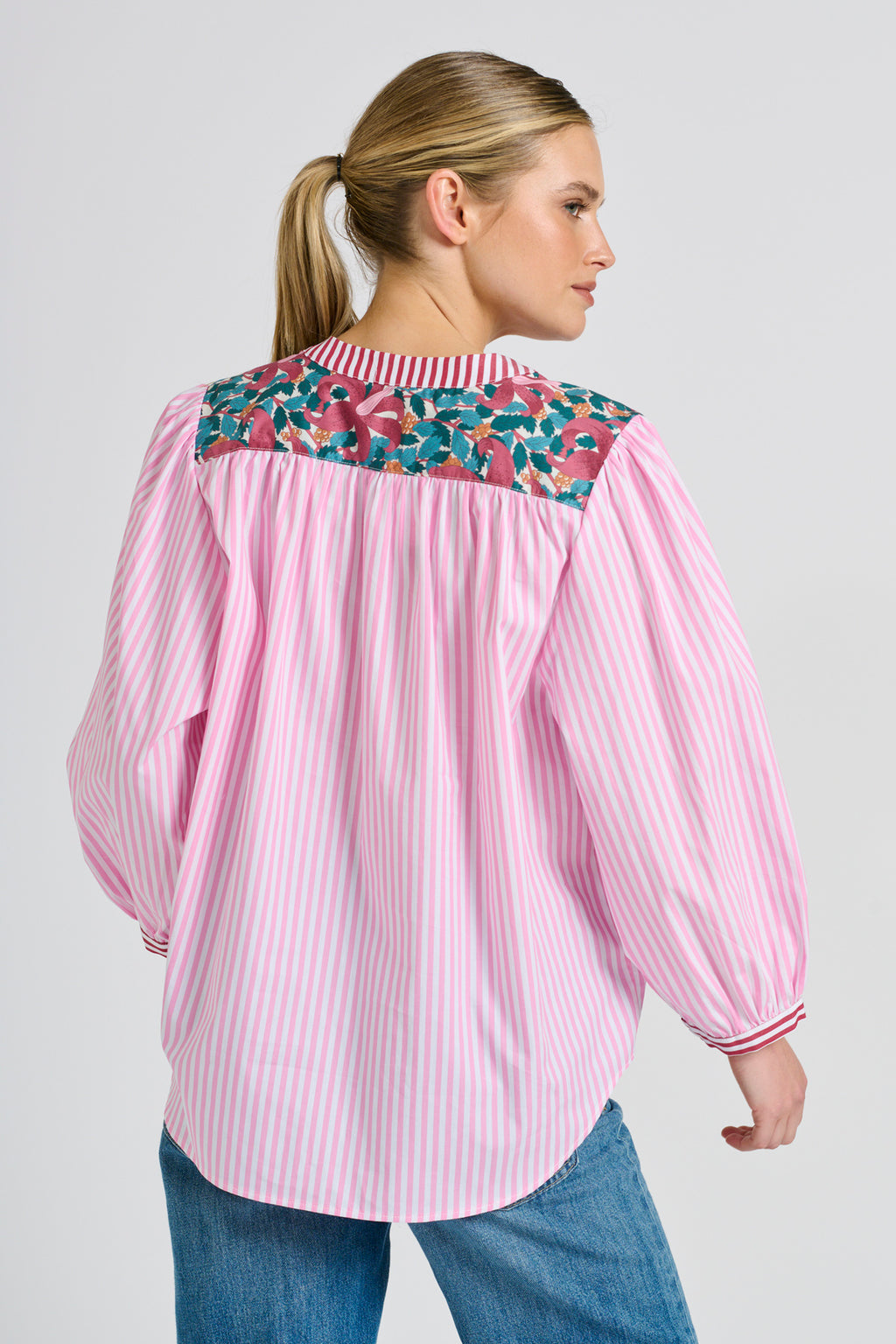 Shirty Mary Shirt - Pink Combo