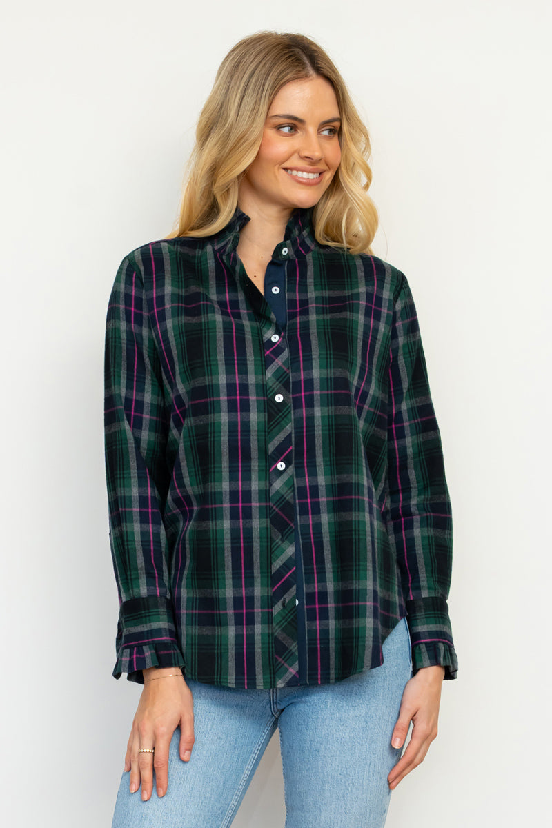 Olivia Classic Shirt - Plaid