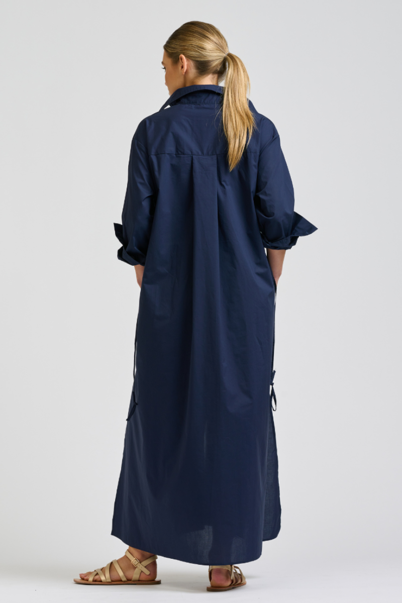 Shirty Brooke Dress - French Navy