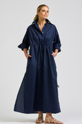 Shirty Brooke Dress - French Navy